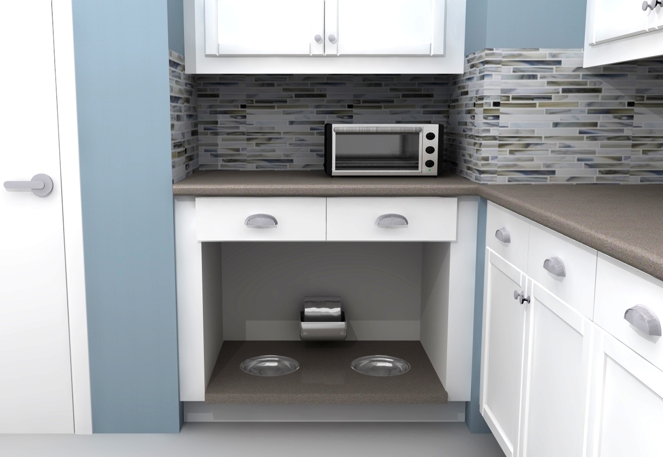 Fido loves this IKEA pet feeding station